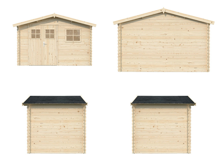 Palmako redskapsbod Lotta 5,6 m² 320 x 205 cm